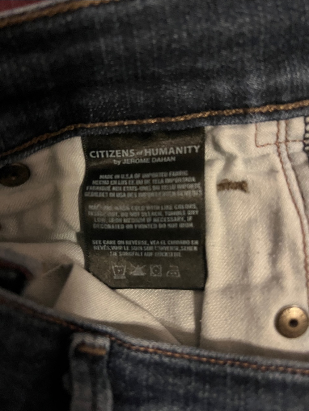 Citizens Of Humanity by Jerome Dahan Avedon Straight-Leg Jeans - Picture 7 of 10